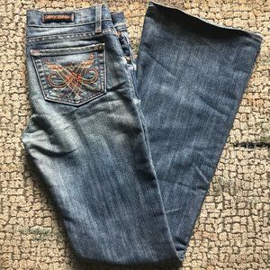 Rock & Republic Roth Jeans Medium Wash Flare